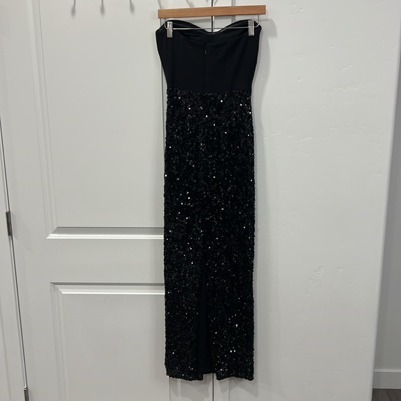 DRESS THE POPULATION Women's Vada Dress Size XS In Black - Picture 5 of 10